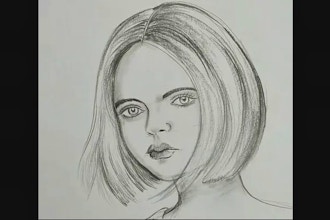 Ages 9-12: After School Online Weekly Portfolio Drawing: How to Draw Portraits and Figures Part 1